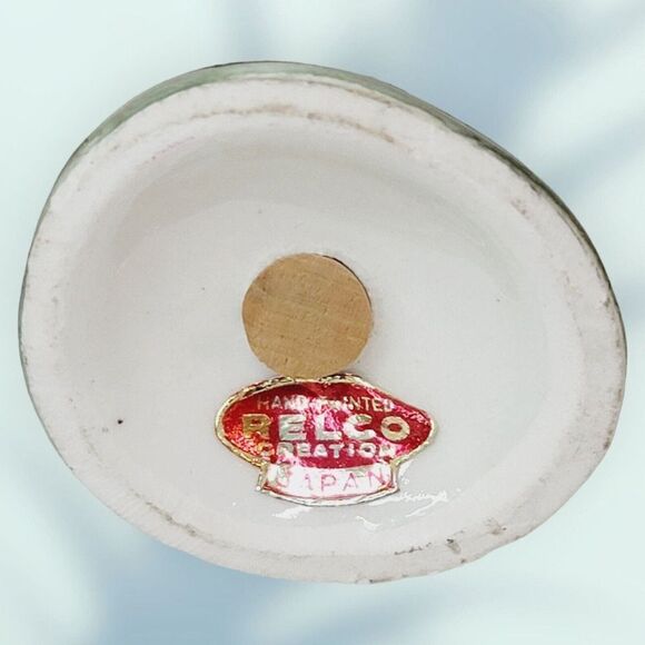 VINTAGE Japan PHEASANT Salt & Pepper Shakers Hand Painted Relco Creation - Picture 12 of 12